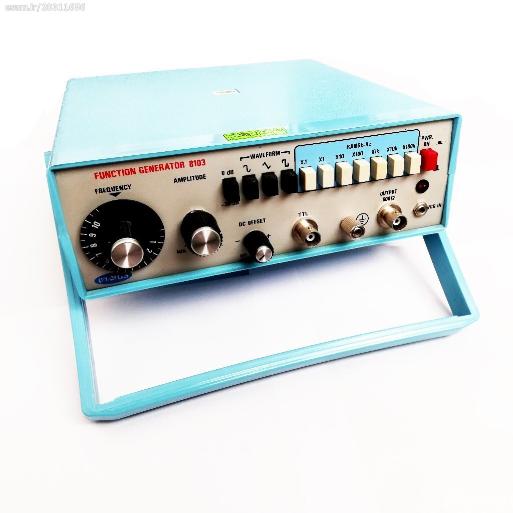 FUNCTION GENERATOR 8103 فانکشن ژنراتور صاایران مدل FUNCTION GENERATOR 8103