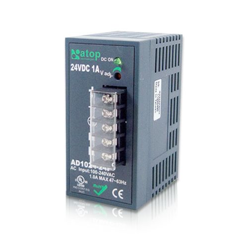 AD1024_24F منبع تغذیه 24 ولت 1 آمپر مدل AD1024-24F